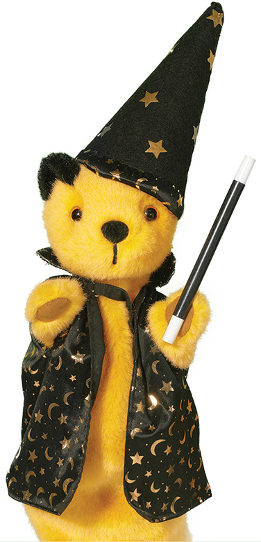 Sooty as a wizard